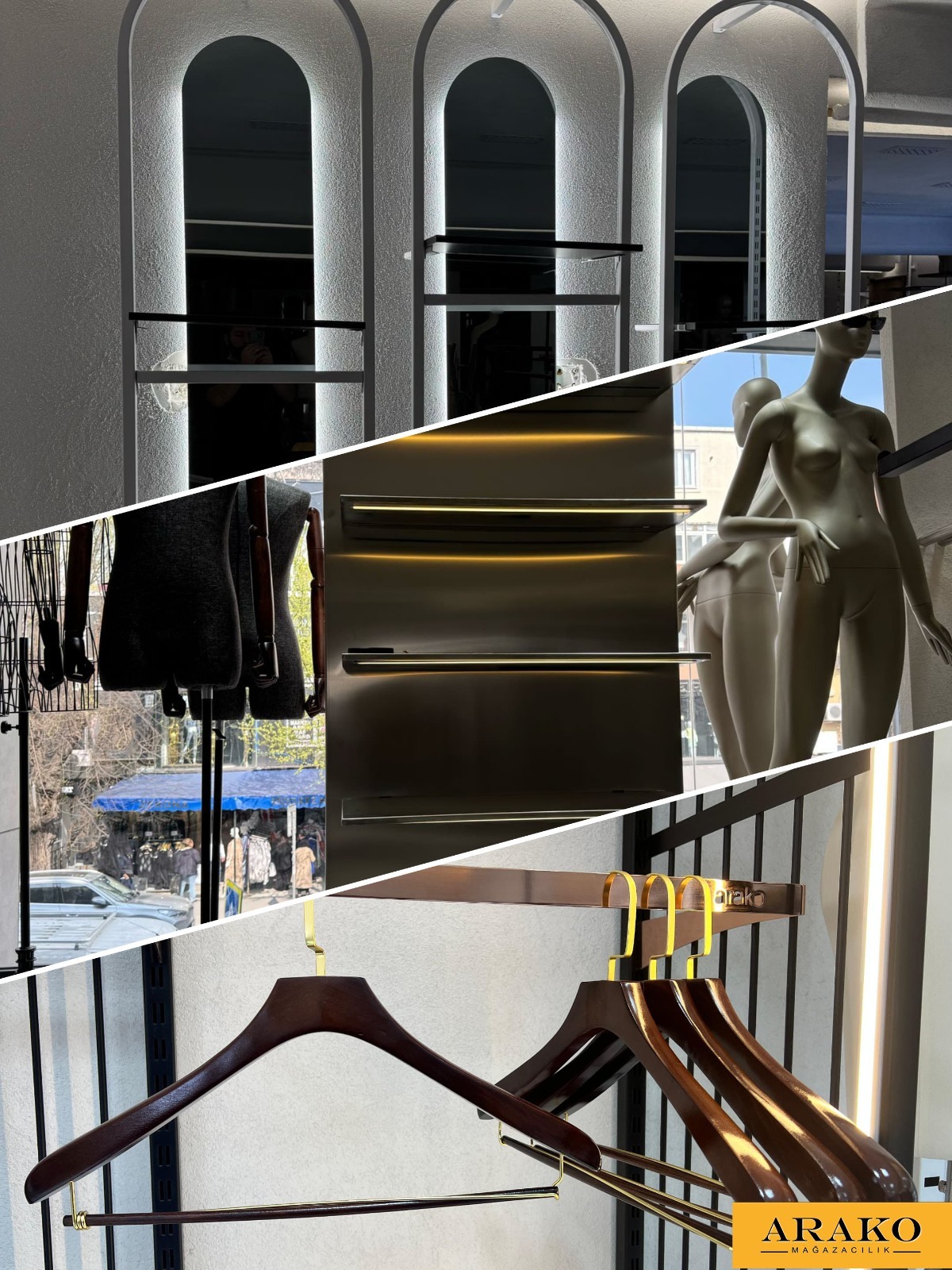 Modern mağaza tasarımı